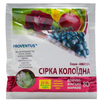 Сірка колоїдна Провентус 80гр\100шт\