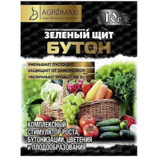 Бутон 10г Зеленый щит